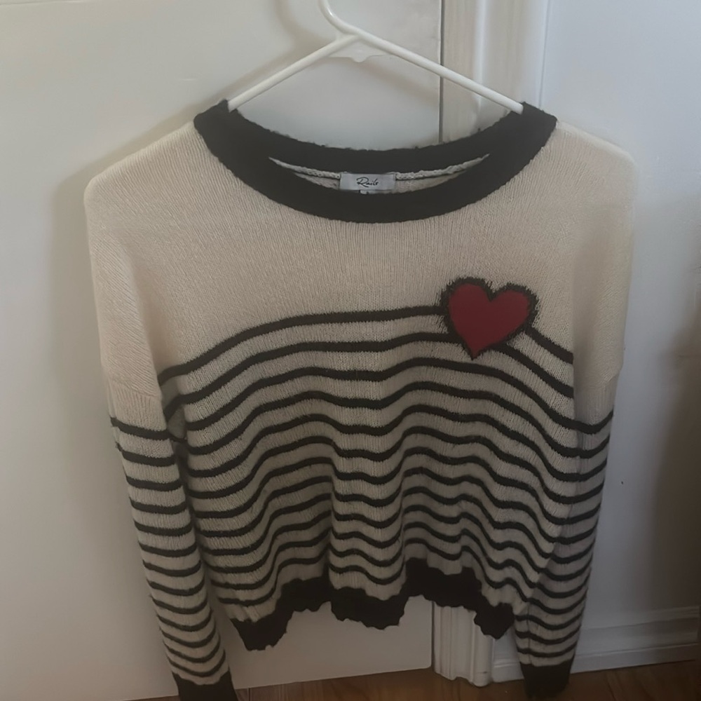 Rails Perci Heart Sweater size S
